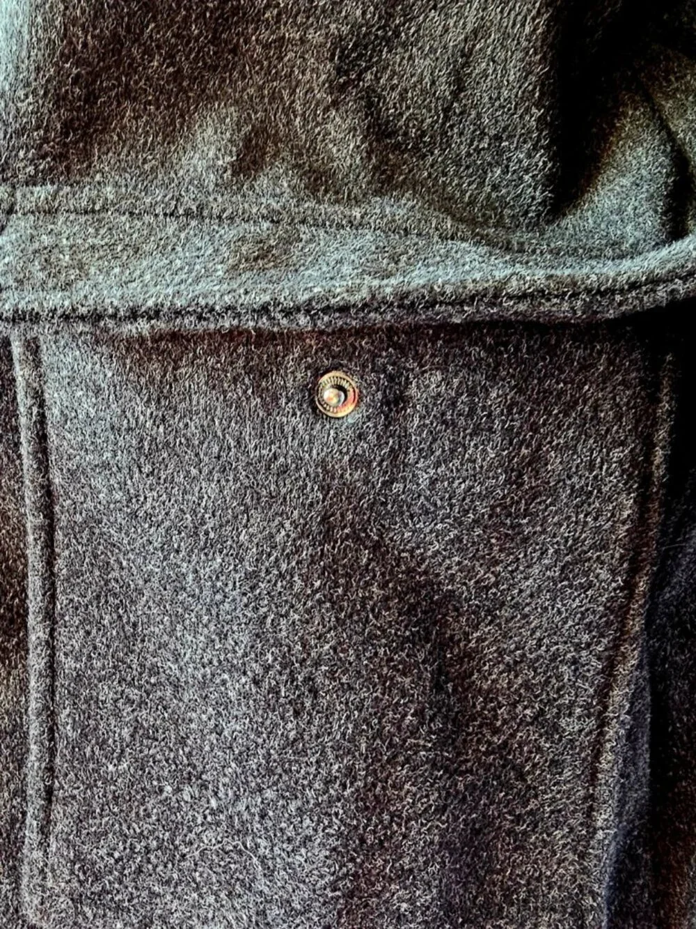😍 NWT 😍 Banana Republic Brushed Short Jacket, Charcoal Gray, Size S